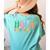 Hola Estudiantes Maestra Back To School Spanish Teacher Women's Comfort Colors T-Shirt Back Print Chalky Mint