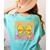 Interventionist Teacher Groovy Coquette Bow Back To School Women's Comfort Colors T-Shirt Back Print Chalky Mint