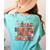 It's A Bootiful Day For Learning Cute Teacher Halloween Women's Comfort Colors T-Shirt Back Print Chalky Mint