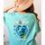 Be Kind Dolphin Autism Awareness Back To School Teacher Men Women Kids Women's Comfort Colors T-Shirt Back Print Chalky Mint