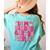 In My Kindergarten Era Girl Back To School Kinder Teacher Women's Comfort Colors T-Shirt Back Print Chalky Mint