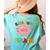 Kiss Your Brain Calm Mindset Teacher Kids Boys Girls Women Women's Comfort Colors T-Shirt Back Print Chalky Mint Kiss Your Brain Calm Mindset Teacher Kids Boys Girls Women Women's Comfort Colors T-Shirt Back Print Chalky Mint