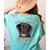 Labrador Retriever Lab Professional Human Trainer Women's Comfort Colors T-Shirt Back Print Chalky Mint