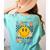 Let's Learn Today Smile Face Back To School For Teacher Kids Women's Comfort Colors T-Shirt Back Print Chalky Mint