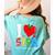 I Love STEM Student Teacher 1st Day Of School Back To School Women's Comfort Colors T-Shirt Back Print Chalky Mint
