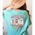 Maestra Pantasmas Conchas Teacher Mexican Halloween Women's Comfort Colors T-Shirt Back Print Chalky Mint Maestra Pantasmas Conchas Teacher Mexican Halloween Women's Comfort Colors T-Shirt Back Print Chalky Mint