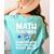 Mathematics Teachers Math Teacher For Men Women Women's Comfort Colors T-Shirt Back Print Chalky Mint Mathematics Teachers Math Teacher For Men Women Women's Comfort Colors T-Shirt Back Print Chalky Mint
