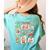 Merry And Bright Christmas Gingerbread Santa Book Teacher Women's Comfort Colors T-Shirt Back Print Chalky Mint