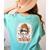 Messy Bun Spooky Teacher Bleached Halloween Teachers Women's Comfort Colors T-Shirt Back Print Chalky Mint Messy Bun Spooky Teacher Bleached Halloween Teachers Women's Comfort Colors T-Shirt Back Print Chalky Mint