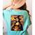 Mona Lisa Pumpkin Halloween Art Teacher Witchy Women Kids Women's Comfort Colors T-Shirt Back Print Chalky Mint Mona Lisa Pumpkin Halloween Art Teacher Witchy Women Kids Women's Comfort Colors T-Shirt Back Print Chalky Mint