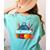 Ms Johnson Personalized Name Back To School Teacher For Men Women Kids Women's Comfort Colors T-Shirt Back Print Chalky Mint