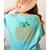 Music Notes Pumpkin Music Teacher Halloween Women's Comfort Colors T-Shirt Back Print Chalky Mint