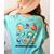 Neurodiverse Universe Space Planet Special Education Teacher Women's Comfort Colors T-Shirt Back Print Chalky Mint