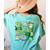 One Lucky Teacher St Patrick's Day Irish Teacher Lucky Era Women's Comfort Colors T-Shirt Back Print Chalky Mint One Lucky Teacher St Patrick's Day Irish Teacher Lucky Era Women's Comfort Colors T-Shirt Back Print Chalky Mint