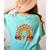 One Thankful Teacher Thanksgiving Turkey Rainbow Fall Women's Comfort Colors T-Shirt Back Print Chalky Mint One Thankful Teacher Thanksgiving Turkey Rainbow Fall Women's Comfort Colors T-Shirt Back Print Chalky Mint
