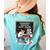 Overworked Underpaid Always Grading Teacher Women's Comfort Colors T-Shirt Back Print Chalky Mint