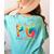 P Is For Preschool Tie Dye Back To School Teacher Men Women Girls Kids Women's Comfort Colors T-Shirt Back Print Chalky Mint
