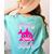 Para Shark Paraprofessional Female Teacher Women's Comfort Colors T-Shirt Back Print Chalky Mint Para Shark Paraprofessional Female Teacher Women's Comfort Colors T-Shirt Back Print Chalky Mint