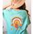 Paraprofessional Para Life Sun Flower Teacher Back To School Women's Comfort Colors T-Shirt Back Print Chalky Mint