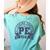 PE Teacher Living That PE Life Physical Education Teacher Women's Comfort Colors T-Shirt Back Print Chalky Mint