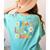 Peace Love Books Bookworm Librarian Reading Teacher Groovy Women's Comfort Colors T-Shirt Back Print Chalky Mint