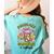 Phonemes Graphemes Caffeine Back To School Reading Teacher Women's Comfort Colors T-Shirt Back Print Chalky Mint