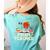 Pirate Teacher Men Women Kids Women's Comfort Colors T-Shirt Back Print Chalky Mint Pirate Teacher Men Women Kids Women's Comfort Colors T-Shirt Back Print Chalky Mint
