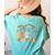 Pre-k Teacher Appreciation Teaching Wildflowers Women's Comfort Colors T-Shirt Back Print Chalky Mint