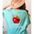 Pretend I'm A Pirate Teacher Apple Talk Like A Pirate Day Men Women Kids Women's Comfort Colors T-Shirt Back Print Chalky Mint Pretend I'm A Pirate Teacher Apple Talk Like A Pirate Day Men Women Kids Women's Comfort Colors T-Shirt Back Print Chalky Mint