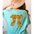 Pumpkin Pi Math Teacher Halloween Costume Geometry Women's Comfort Colors T-Shirt Back Print Chalky Mint Pumpkin Pi Math Teacher Halloween Costume Geometry Women's Comfort Colors T-Shirt Back Print Chalky Mint