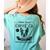 Retro Boston Terrier Coffee Dog Mom Coffee Lover Women's Comfort Colors T-Shirt Back Print Chalky Mint