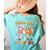 Retro Fall In Love With Learning Pumpkin Autumn Teacher Women's Comfort Colors T-Shirt Back Print Chalky Mint