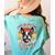 Retro Life Is Better With Boston Terrier Mom Dog Lover Women's Comfort Colors T-Shirt Back Print Chalky Mint