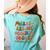 Retro PE Teacher What Are We Doing Today School Coach Women Women's Comfort Colors T-Shirt Back Print Chalky Mint
