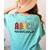Rock Abcd Back To School Abcd Preschool Teacher Appreciation Women's Comfort Colors T-Shirt Back Print Chalky Mint