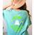 Scary Physical Education Ed Teacher Costume Halloween Easy Women's Comfort Colors T-Shirt Back Print Chalky Mint