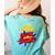 School Counselor Teacher Superhero Superpower Comic Book Women's Comfort Colors T-Shirt Back Print Chalky Mint