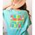 School's Out Forever Retirement 2026 Retro Retired Teacher Women's Comfort Colors T-Shirt Back Print Chalky Mint