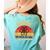 Science Like Magic But Real Science Teacher Graphics Geek Women's Comfort Colors T-Shirt Back Print Chalky Mint