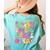 In My Second Grade Era Teachers Women Back To School Girls Women's Comfort Colors T-Shirt Back Print Chalky Mint