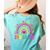 Second Grade Rainbow Girls Boys Teacher Team 2nd Grade Squad Women's Comfort Colors T-Shirt Back Print Chalky Mint