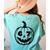 Six Seven Halloween Costume For Students Teachers Women's Comfort Colors T-Shirt Back Print Chalky Mint