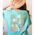 In My Social Studies Teacher Era Cute Social Studies Teacher Women's Comfort Colors T-Shirt Back Print Chalky Mint