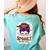 Spooky Paraprofessional Life Halloween Messy Bun Teacher For Men Women Women's Comfort Colors T-Shirt Back Print Chalky Mint