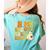 In My Spooky PRE-K Teacher Era Halloween Costume Tee Women's Comfort Colors T-Shirt Back Print Chalky Mint
