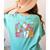 Spooky Teacher Club Halloween Women's Comfort Colors T-Shirt Back Print Chalky Mint