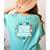 Stand Up For Science STEM Advocacy Pro Scientific Teacher Women's Comfort Colors T-Shirt Back Print Chalky Mint