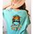 STEM Teacher Messy Bun Fall Vibes Autumn Thanksgiving Men Women Women's Comfort Colors T-Shirt Back Print Chalky Mint STEM Teacher Messy Bun Fall Vibes Autumn Thanksgiving Men Women Women's Comfort Colors T-Shirt Back Print Chalky Mint