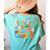 My Students Are Out Of This World Space Groovy Teacher Women's Comfort Colors T-Shirt Back Print Chalky Mint