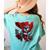 Super Power Superhero Boston Terrier Dog For Men Women Kids Women's Comfort Colors T-Shirt Back Print Chalky Mint